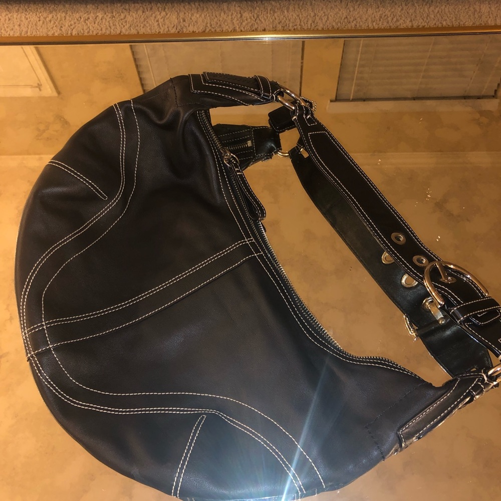 Coach black like new bag